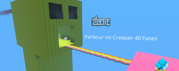 Jogo Kogama: Parkour no Creeper no Jogos 360