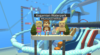 Kogamian Waterpark Kogama Play Create And Share Multiplayer Games - godenot roblox jogo de tiro
